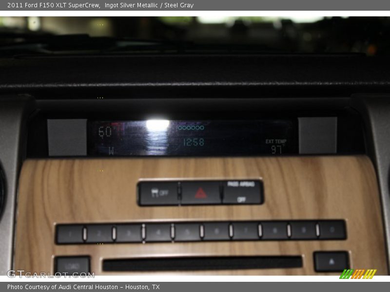 Ingot Silver Metallic / Steel Gray 2011 Ford F150 XLT SuperCrew