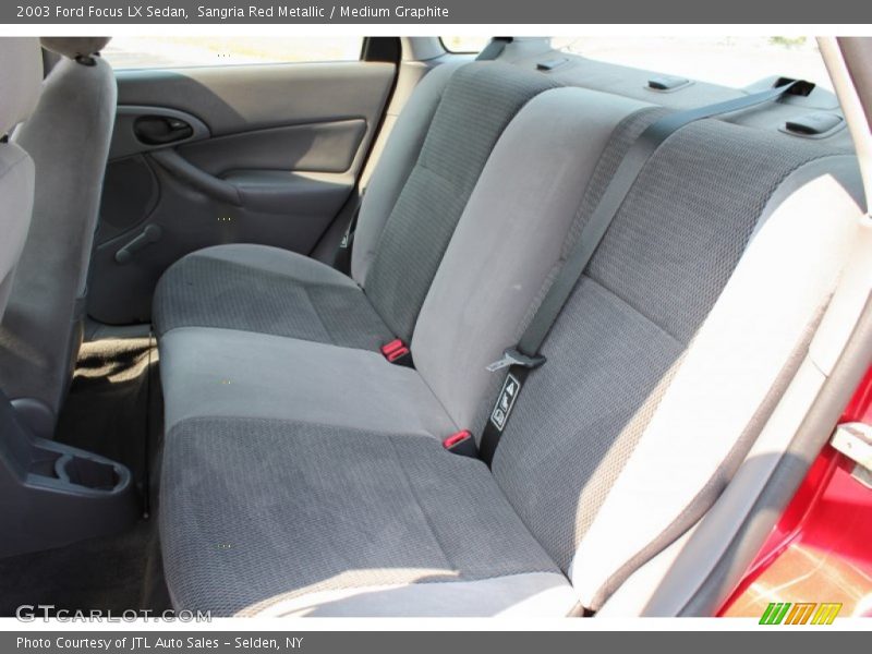 Sangria Red Metallic / Medium Graphite 2003 Ford Focus LX Sedan