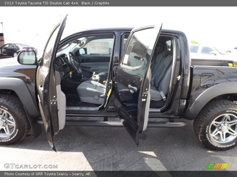 Black / Graphite 2013 Toyota Tacoma TSS Double Cab 4x4