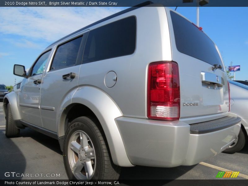 Bright Silver Metallic / Dark Slate Gray 2010 Dodge Nitro SXT