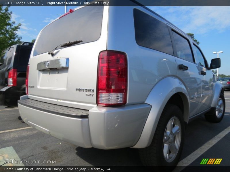 Bright Silver Metallic / Dark Slate Gray 2010 Dodge Nitro SXT