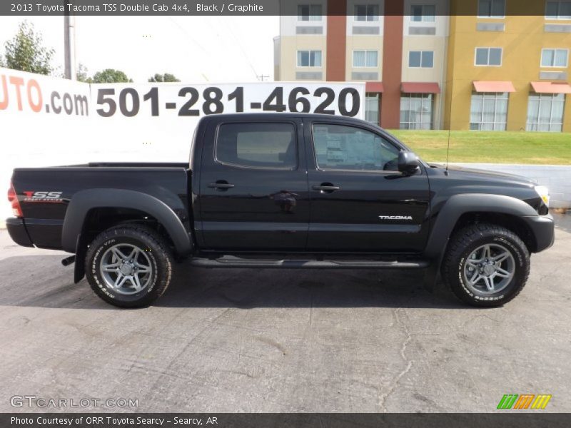 Black / Graphite 2013 Toyota Tacoma TSS Double Cab 4x4