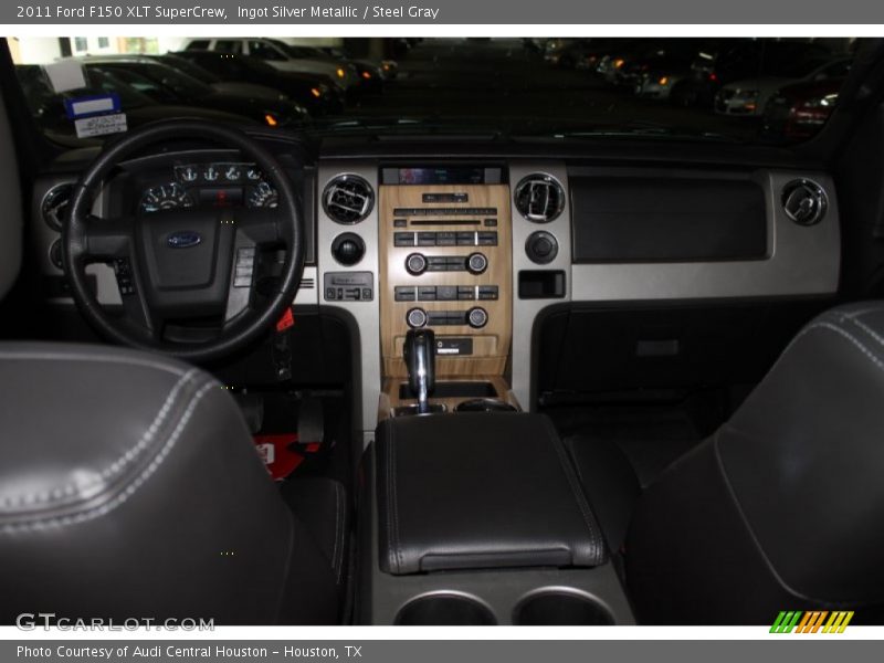 Ingot Silver Metallic / Steel Gray 2011 Ford F150 XLT SuperCrew