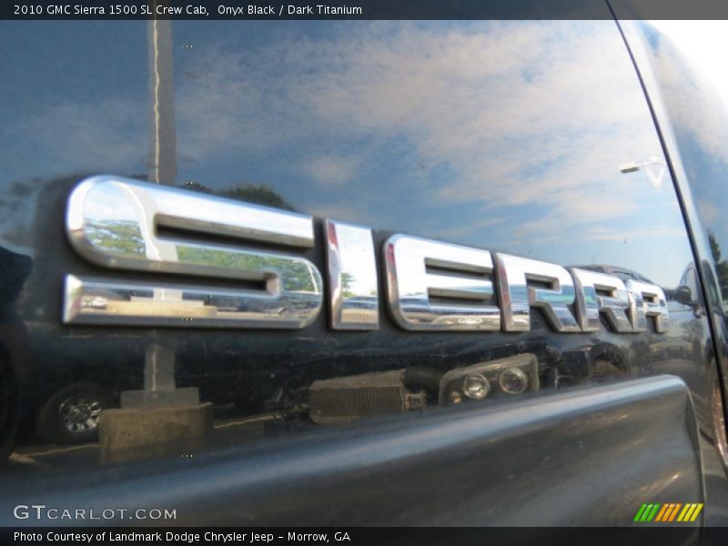 Onyx Black / Dark Titanium 2010 GMC Sierra 1500 SL Crew Cab
