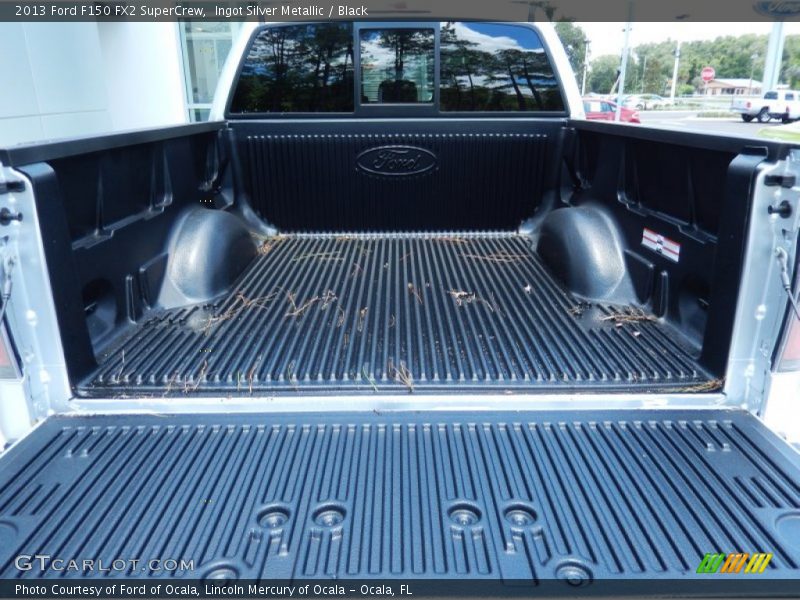Ingot Silver Metallic / Black 2013 Ford F150 FX2 SuperCrew
