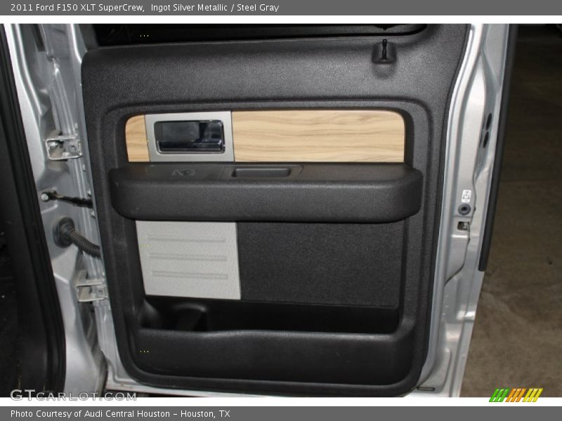 Ingot Silver Metallic / Steel Gray 2011 Ford F150 XLT SuperCrew