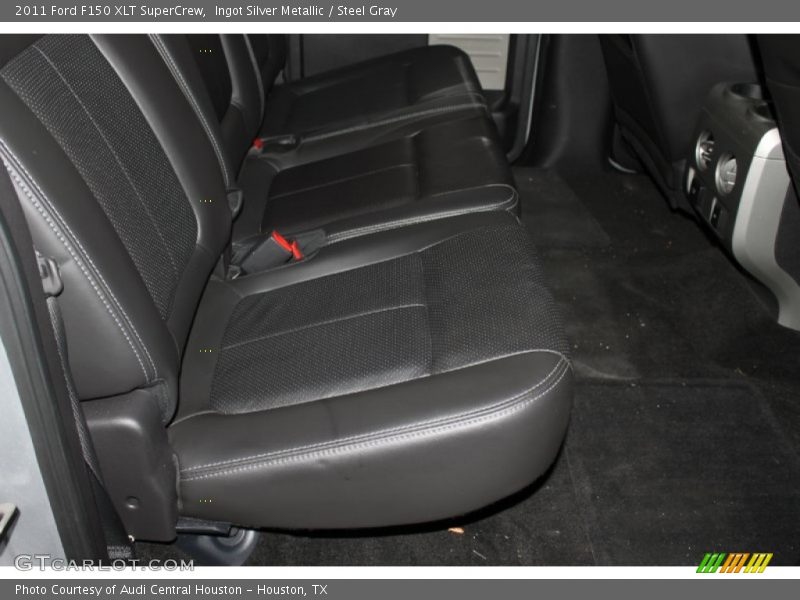Ingot Silver Metallic / Steel Gray 2011 Ford F150 XLT SuperCrew