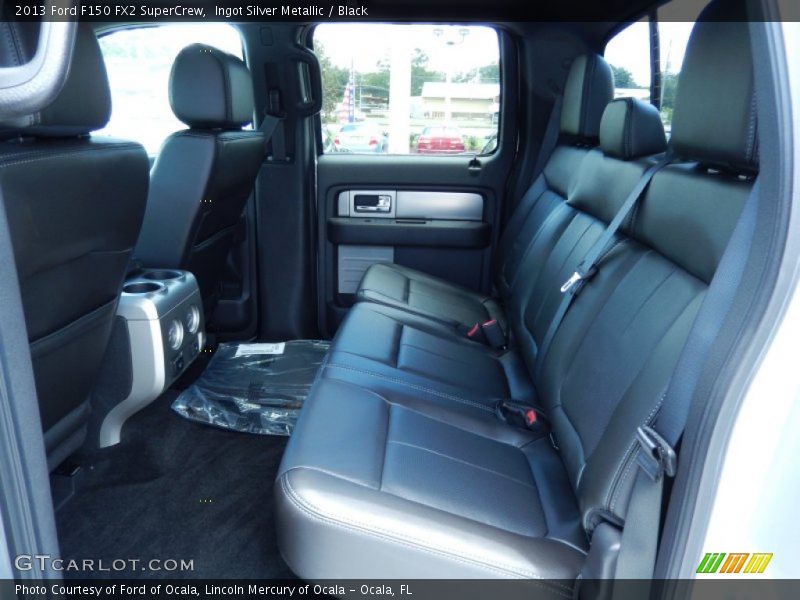 Ingot Silver Metallic / Black 2013 Ford F150 FX2 SuperCrew