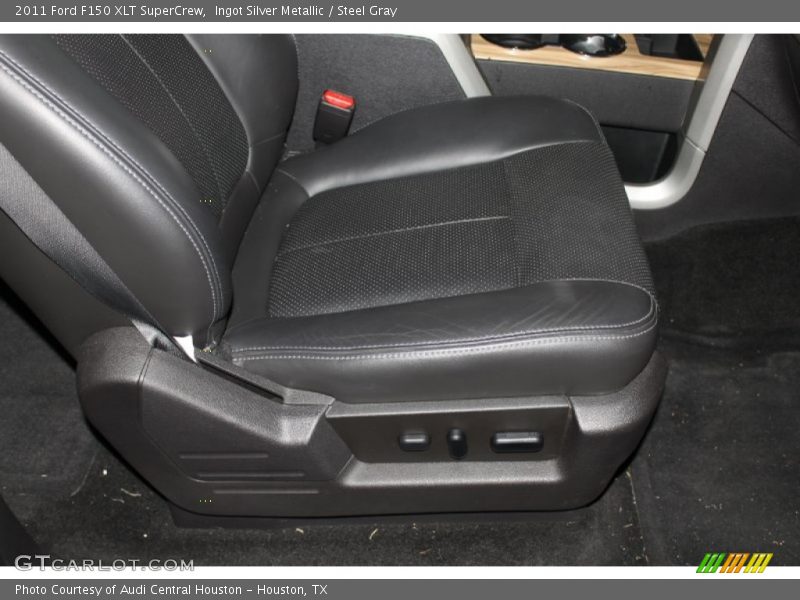 Ingot Silver Metallic / Steel Gray 2011 Ford F150 XLT SuperCrew