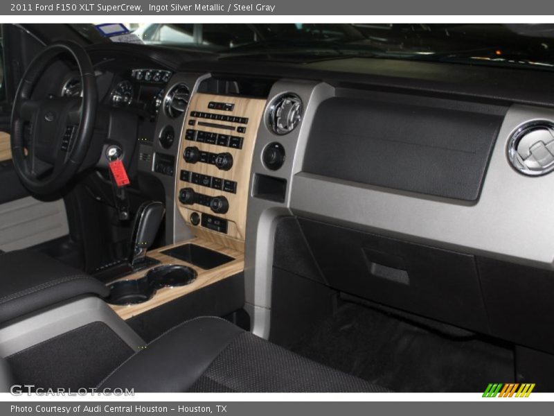 Ingot Silver Metallic / Steel Gray 2011 Ford F150 XLT SuperCrew