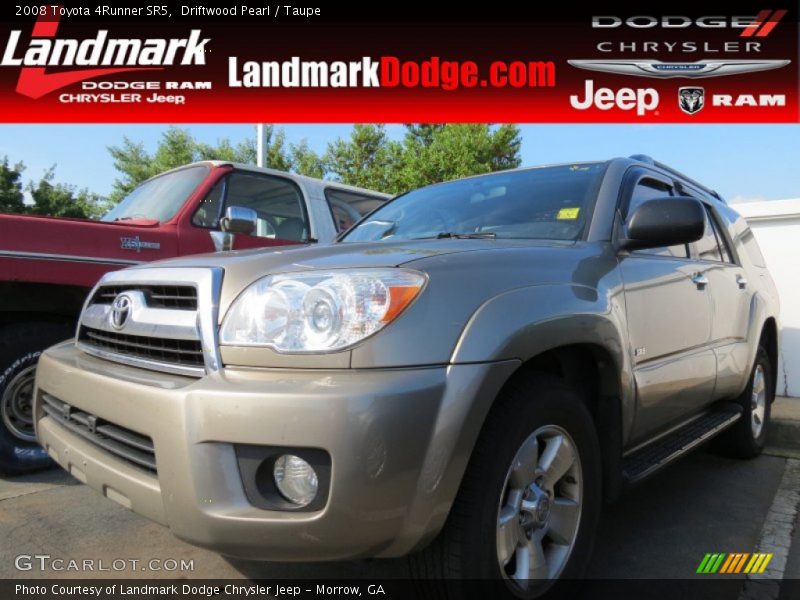 Driftwood Pearl / Taupe 2008 Toyota 4Runner SR5