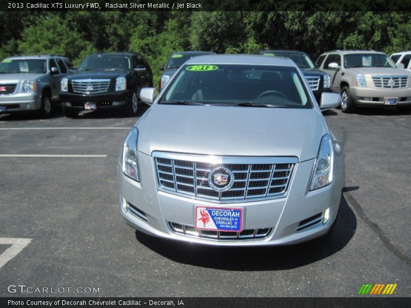 Radiant Silver Metallic / Jet Black 2013 Cadillac XTS Luxury FWD
