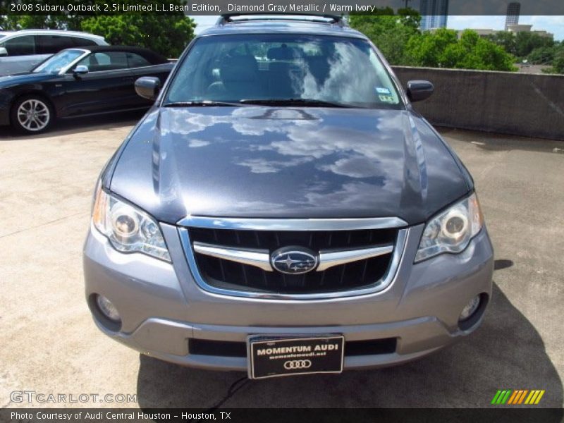 Diamond Gray Metallic / Warm Ivory 2008 Subaru Outback 2.5i Limited L.L.Bean Edition