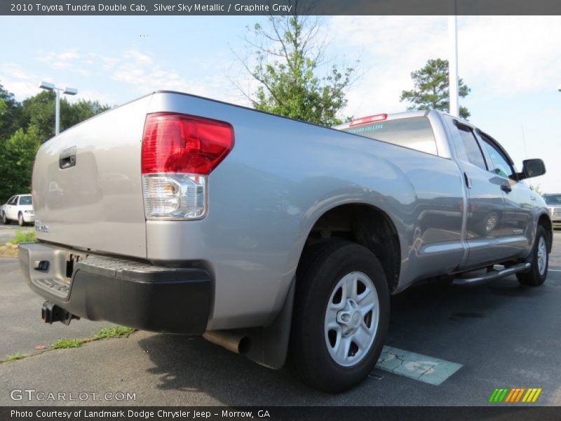 Silver Sky Metallic / Graphite Gray 2010 Toyota Tundra Double Cab