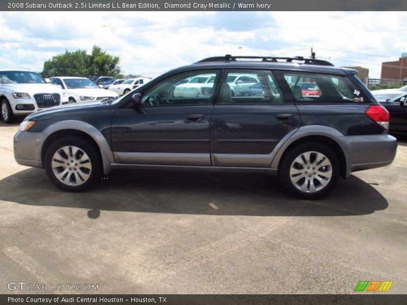 Diamond Gray Metallic / Warm Ivory 2008 Subaru Outback 2.5i Limited L.L.Bean Edition