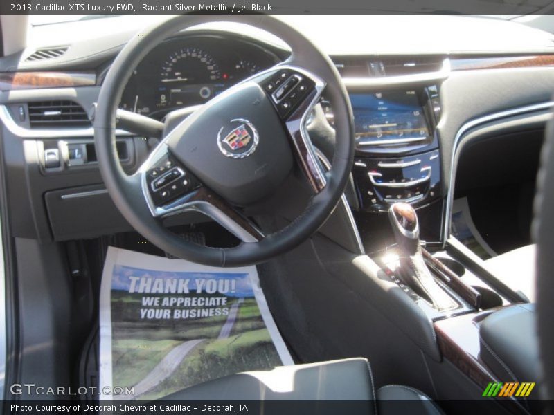 Radiant Silver Metallic / Jet Black 2013 Cadillac XTS Luxury FWD