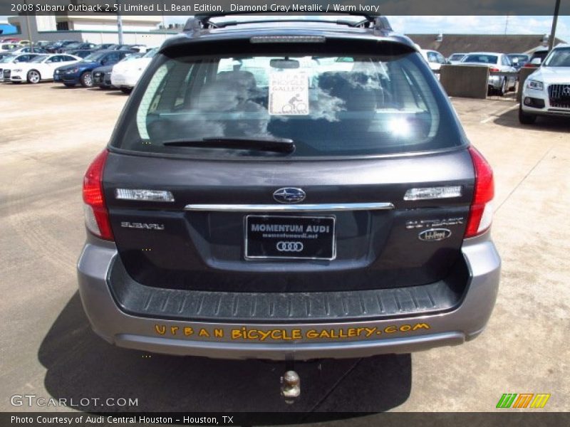 Diamond Gray Metallic / Warm Ivory 2008 Subaru Outback 2.5i Limited L.L.Bean Edition