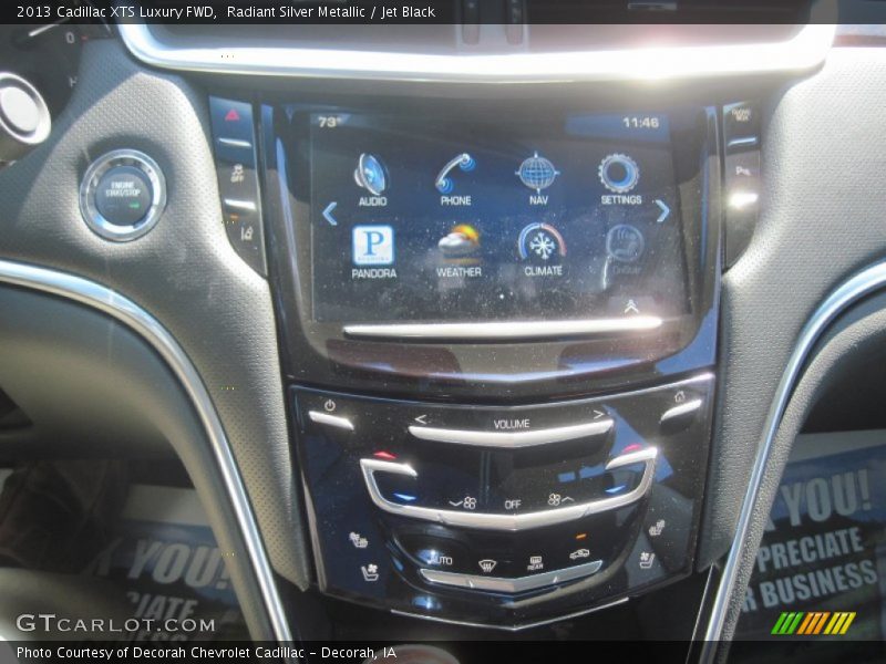 Radiant Silver Metallic / Jet Black 2013 Cadillac XTS Luxury FWD
