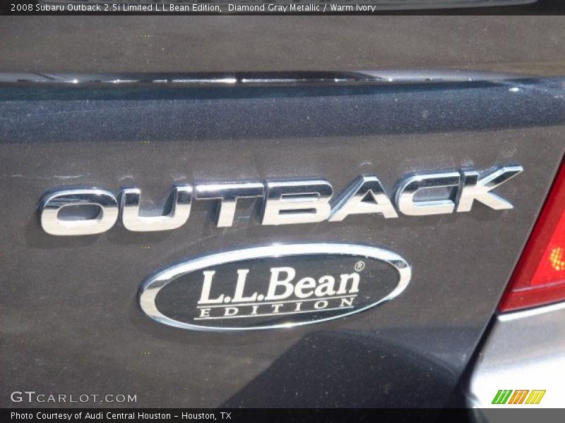 Diamond Gray Metallic / Warm Ivory 2008 Subaru Outback 2.5i Limited L.L.Bean Edition