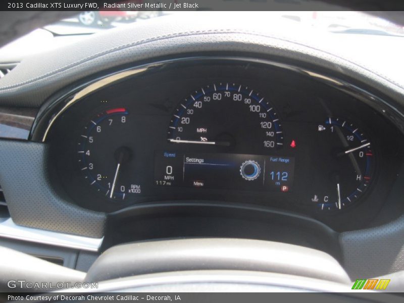 Radiant Silver Metallic / Jet Black 2013 Cadillac XTS Luxury FWD