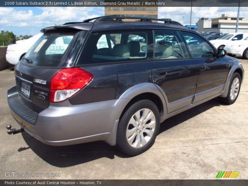 Diamond Gray Metallic / Warm Ivory 2008 Subaru Outback 2.5i Limited L.L.Bean Edition