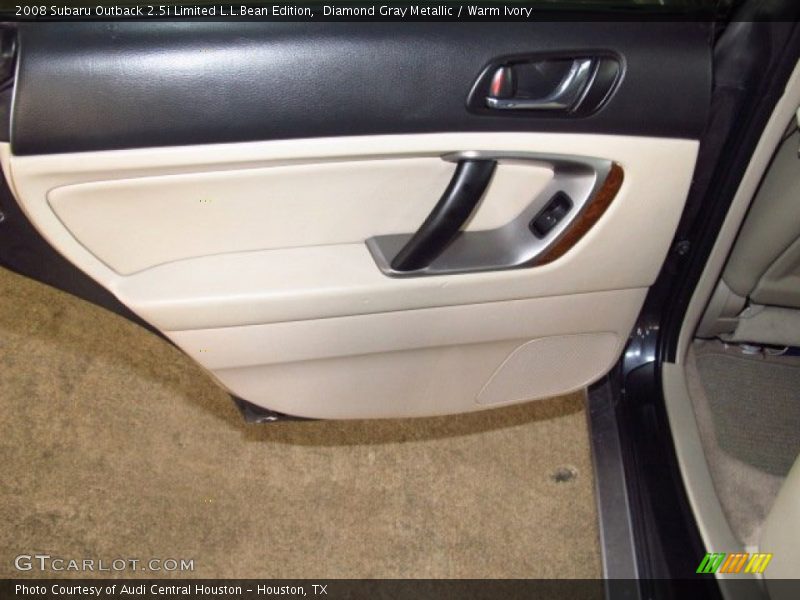 Diamond Gray Metallic / Warm Ivory 2008 Subaru Outback 2.5i Limited L.L.Bean Edition
