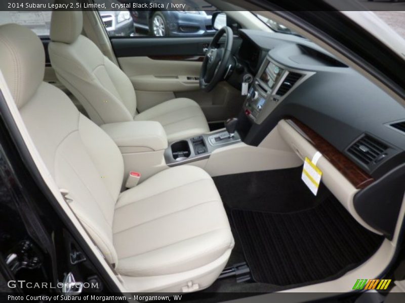 Crystal Black Silica / Ivory 2014 Subaru Legacy 2.5i Limited