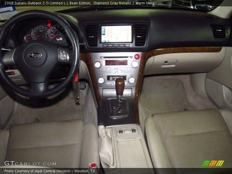 Diamond Gray Metallic / Warm Ivory 2008 Subaru Outback 2.5i Limited L.L.Bean Edition