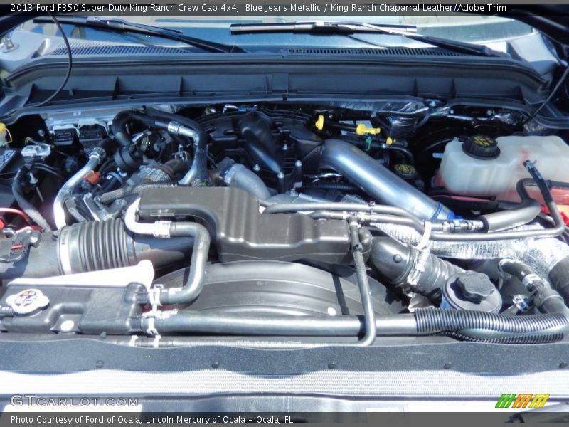  2013 F350 Super Duty King Ranch Crew Cab 4x4 Engine - 6.7 Liter OHV 32-Valve B20 Power Stroke Turbo-Diesel V8