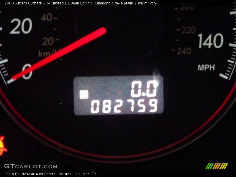 Diamond Gray Metallic / Warm Ivory 2008 Subaru Outback 2.5i Limited L.L.Bean Edition