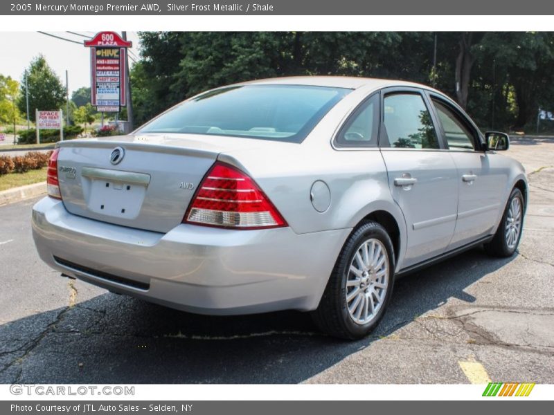 Silver Frost Metallic / Shale 2005 Mercury Montego Premier AWD