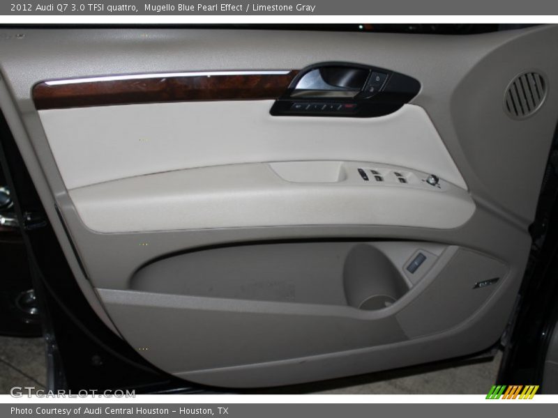 Mugello Blue Pearl Effect / Limestone Gray 2012 Audi Q7 3.0 TFSI quattro