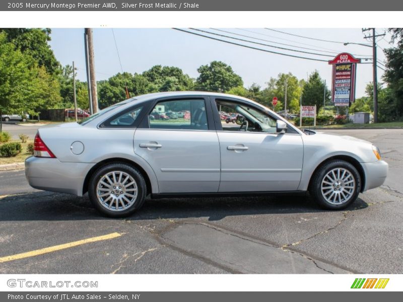 Silver Frost Metallic / Shale 2005 Mercury Montego Premier AWD