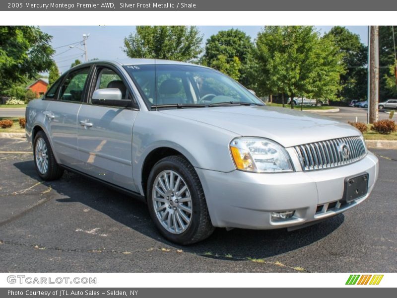 Silver Frost Metallic / Shale 2005 Mercury Montego Premier AWD