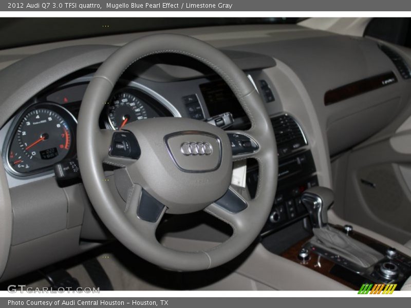 Mugello Blue Pearl Effect / Limestone Gray 2012 Audi Q7 3.0 TFSI quattro