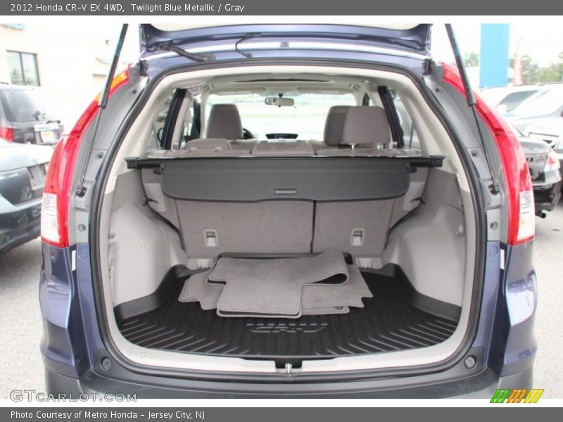 Twilight Blue Metallic / Gray 2012 Honda CR-V EX 4WD