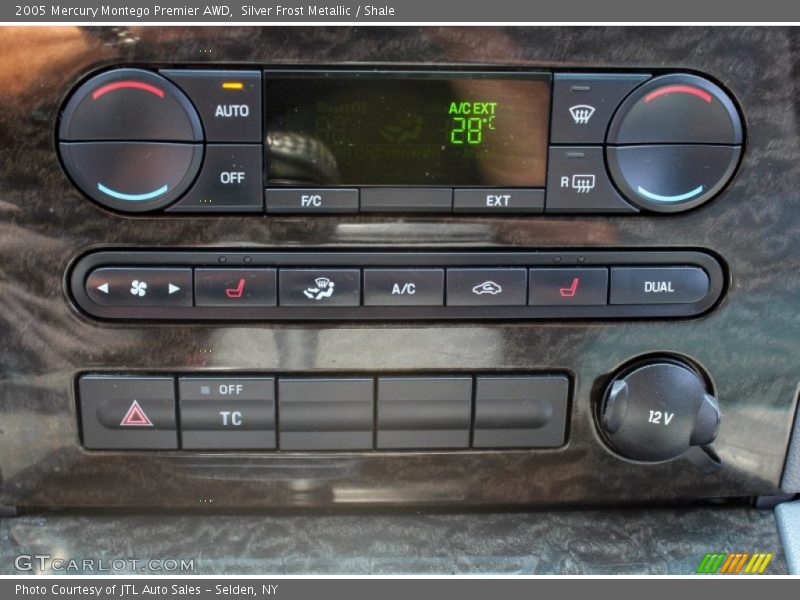 Controls of 2005 Montego Premier AWD