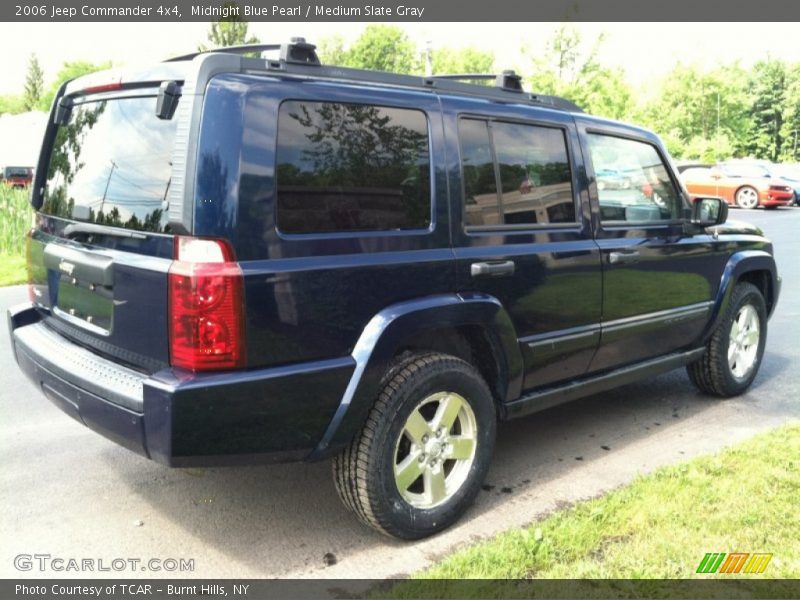 Midnight Blue Pearl / Medium Slate Gray 2006 Jeep Commander 4x4