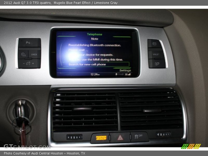 Mugello Blue Pearl Effect / Limestone Gray 2012 Audi Q7 3.0 TFSI quattro