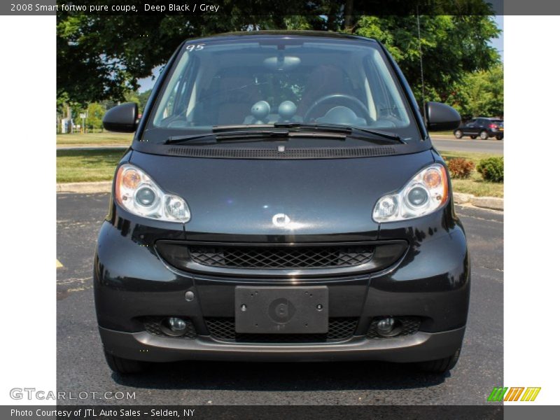 Deep Black / Grey 2008 Smart fortwo pure coupe