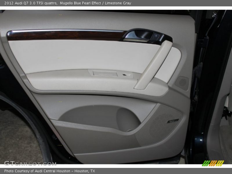 Mugello Blue Pearl Effect / Limestone Gray 2012 Audi Q7 3.0 TFSI quattro