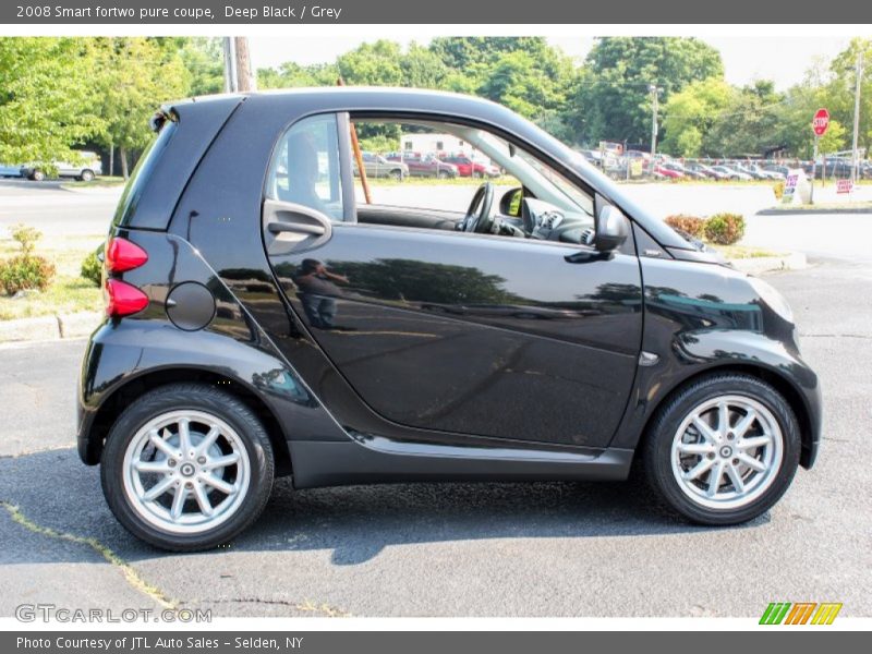 Deep Black / Grey 2008 Smart fortwo pure coupe