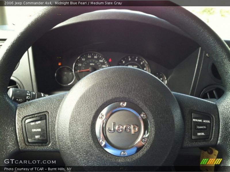 Midnight Blue Pearl / Medium Slate Gray 2006 Jeep Commander 4x4
