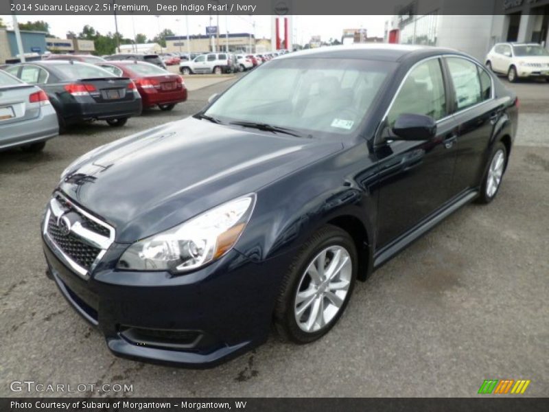 Deep Indigo Pearl / Ivory 2014 Subaru Legacy 2.5i Premium