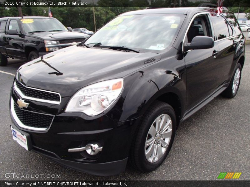Black / Jet Black 2010 Chevrolet Equinox LT