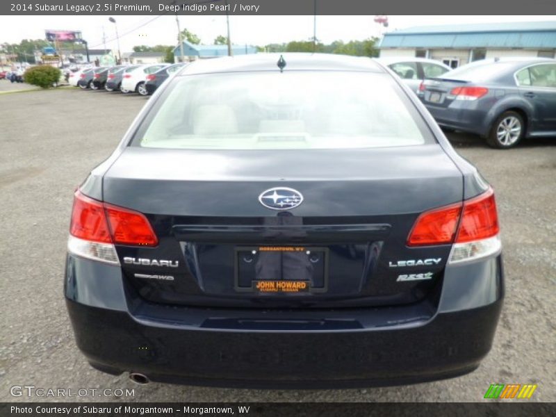 Deep Indigo Pearl / Ivory 2014 Subaru Legacy 2.5i Premium