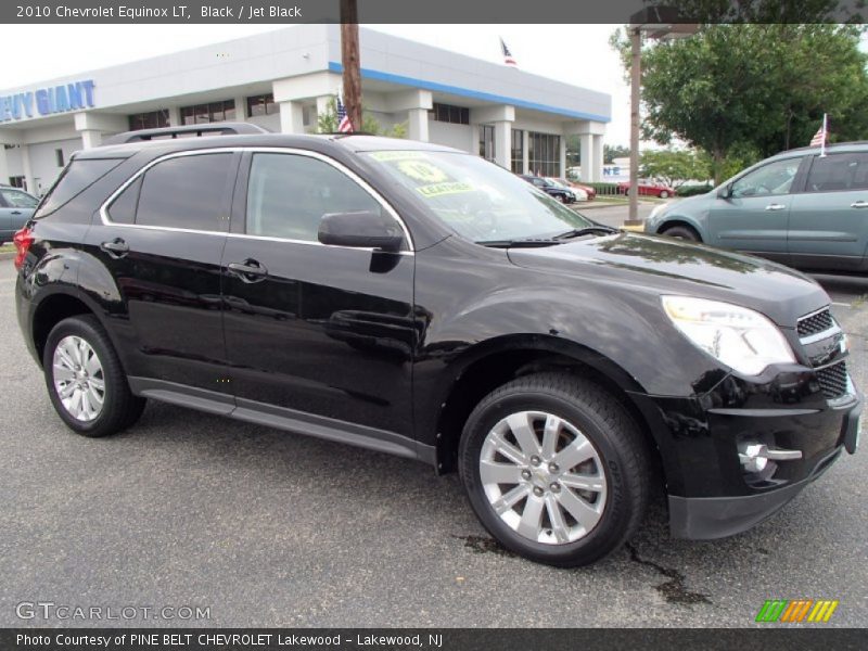 Black / Jet Black 2010 Chevrolet Equinox LT