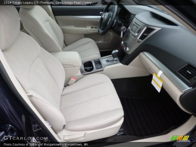 Deep Indigo Pearl / Ivory 2014 Subaru Legacy 2.5i Premium