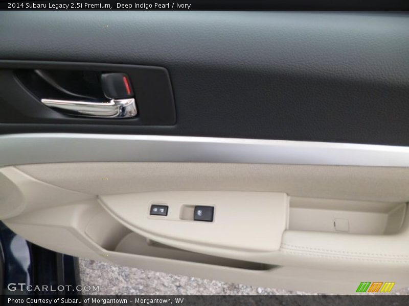 Deep Indigo Pearl / Ivory 2014 Subaru Legacy 2.5i Premium
