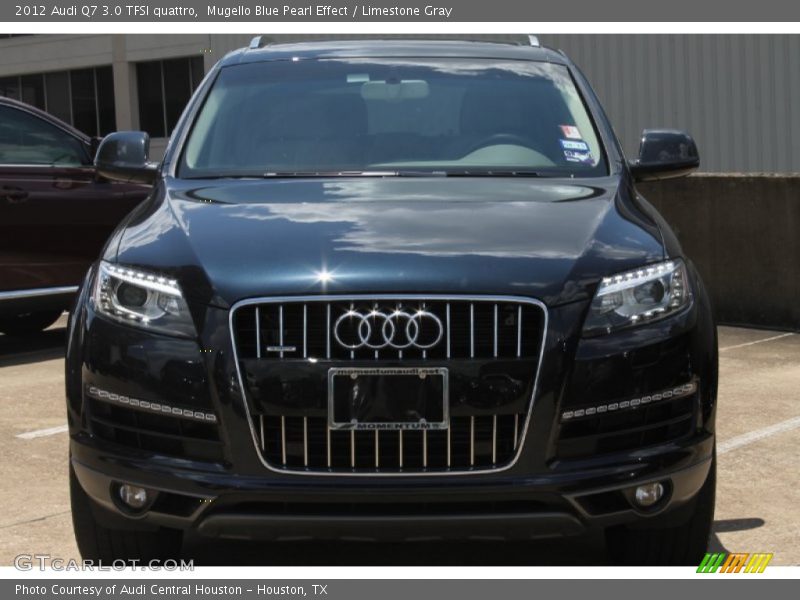 Mugello Blue Pearl Effect / Limestone Gray 2012 Audi Q7 3.0 TFSI quattro